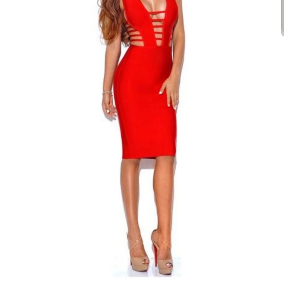 Authentic Miss Circle Bandage Dress
